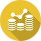 Icon showing money