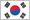 Flag of Rebublic of Korea