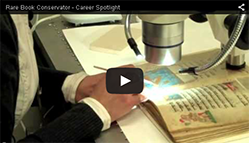 Video on Book Conservator
