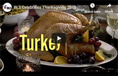 Video on BLS Celebrates Thanksgiving 2018