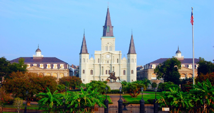 Photo of a cathedral in Louisiana