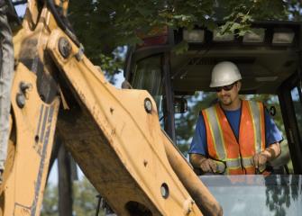 construction equipment operators image