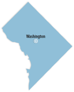 District Of Columbia Area Map