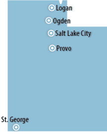 Utah Area Map